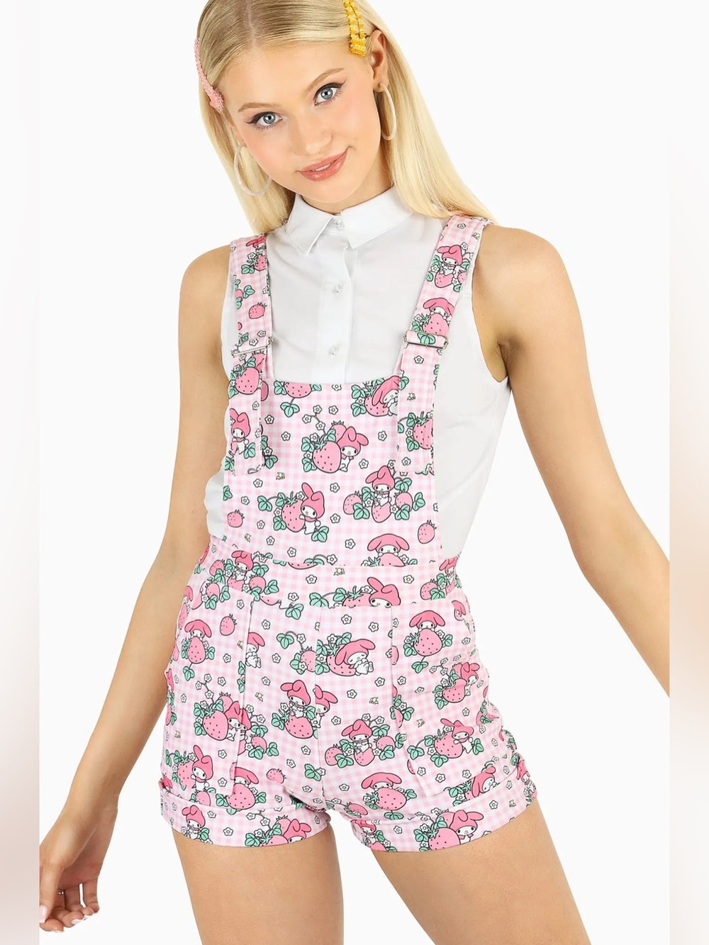 Blackmilk Sanrio My Melody Overall Shorts